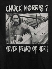Collection Never Heard Of Her Chuck Norris For Fan T-shirt S to 5XL 2F1988
