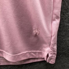 Brooks Brothers Supima Cotton Performance T Shirt Mens L Pink Short Sleeve