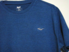 PRE-OWNED MEN’S SIZE S BLUE EVERLAST S/S PULLOVER SHIRT