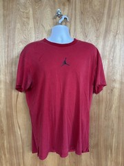 Jordan Dri-FIT T-Shirt Men’s XL Red Jumpman Athletic Gym Basketball Tee
