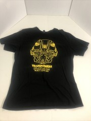 TRANSFORMERS The Last Knight Men’s Shirt 2017 Promo Tee Bumblebee IMAX 3D Sz XL