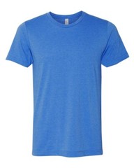 Bella + Canvas 3001CVC 2XL Heather True Royal CVC Jersey Unisex Blue Tshirt