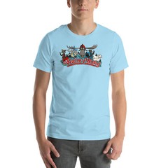 WALLEY WORLD – Blue “Chevy” T-Shirt 80’s Comedy Griswold Movies Vacation