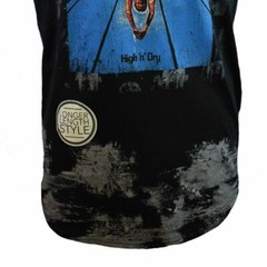 Men’s T shirts “Def Leppard” High n’ Dry Music tees -Tour Vintage Black Graphic