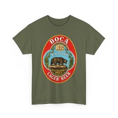 Boca Export San Francisco California Pre-Pro Brewing Co. Bear Retro Beer T-Shirt