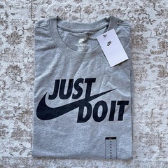 Nike Sportswear JUST DO IT Tee Heather Grey AR5006-063 Men’s XL