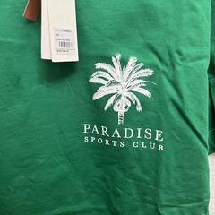 NEW Free Planet Men’s Green T-Shirt Relaxed Fit Short Sleeve Crew Neck NWT Large