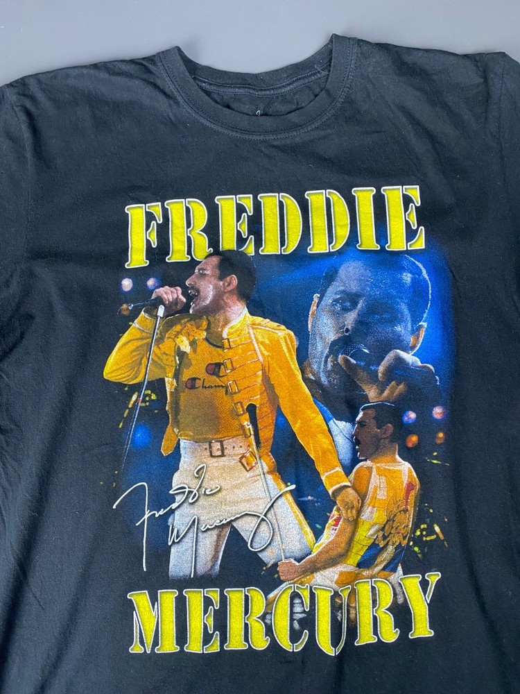 Freddie Mercury t shirt merch official L