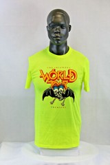 JJ DESIGN MEN S/S WORLD TOUR SPEAK OF T-SHIRT VOLT GREEN/MULTICOLOR 216785