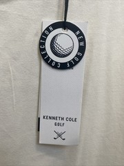 Kenneth Cole Active Men T-Shirt 2XL Off White Short Sleeve Crew Neck Tee NWT