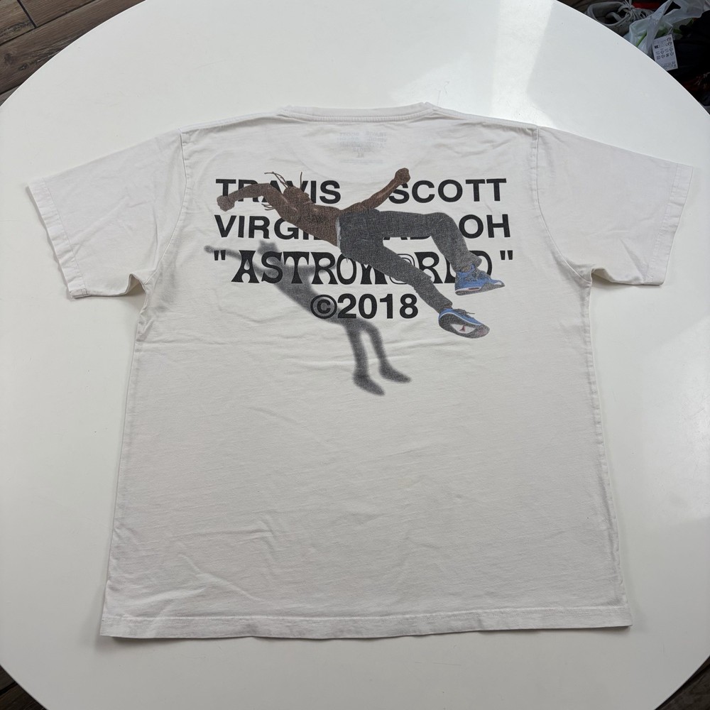 Off-White Travis Scott Astroworld 2018 White Men’s Graphic T-Shirt XL