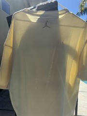 Jordan x A Ma Maniére Beige Men’s XL Graphic Logo Crewneck T-Shirt