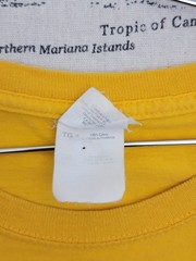 Jerzees Hi-Densi-T Men’s Yellow “Strength in Numbers” T-Shirt Size TG
