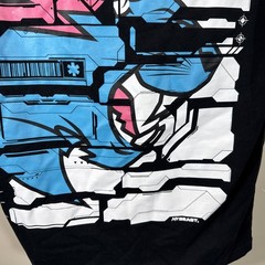 Mr. Beast Mens Black Short Sleeve T-Shirt Size M Pullover Solid Graphic Print