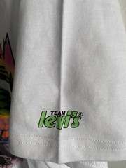 Levi’s Mens Dune Buggy White T-shirt Short Sleeve Large Pismo Beach
