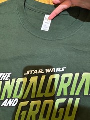 Star Wars The Mandalorian and Grogu Movie Promo T-Shirt Size M Medium Barco HDR