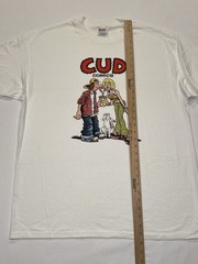 Rare Vintage 1996 Graphitti Designs CUD Comics Shirt Sz XL Terry Laban Hanes HW