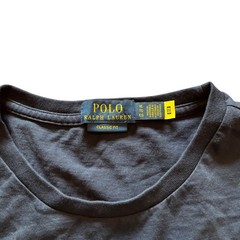 Polo Ralph Lauren Mens XL Classic Fit Navy Blue Big Pony Graphic T-Shirt Cotton
