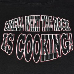 Vintage 1990s WWF Smell What The Rock Is Cooking Wrestling T-Shirt Size XL