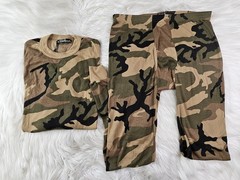 VTG 80’s Kenyon Strata Camouflage Thermax Thermal Top 2XL Bottom XL