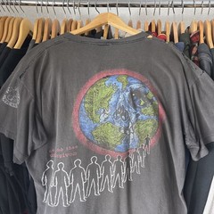 Vintage Metallica Shirt Mens XL Black Unforgiven Pushead 1992 Band Rock Tee 90s