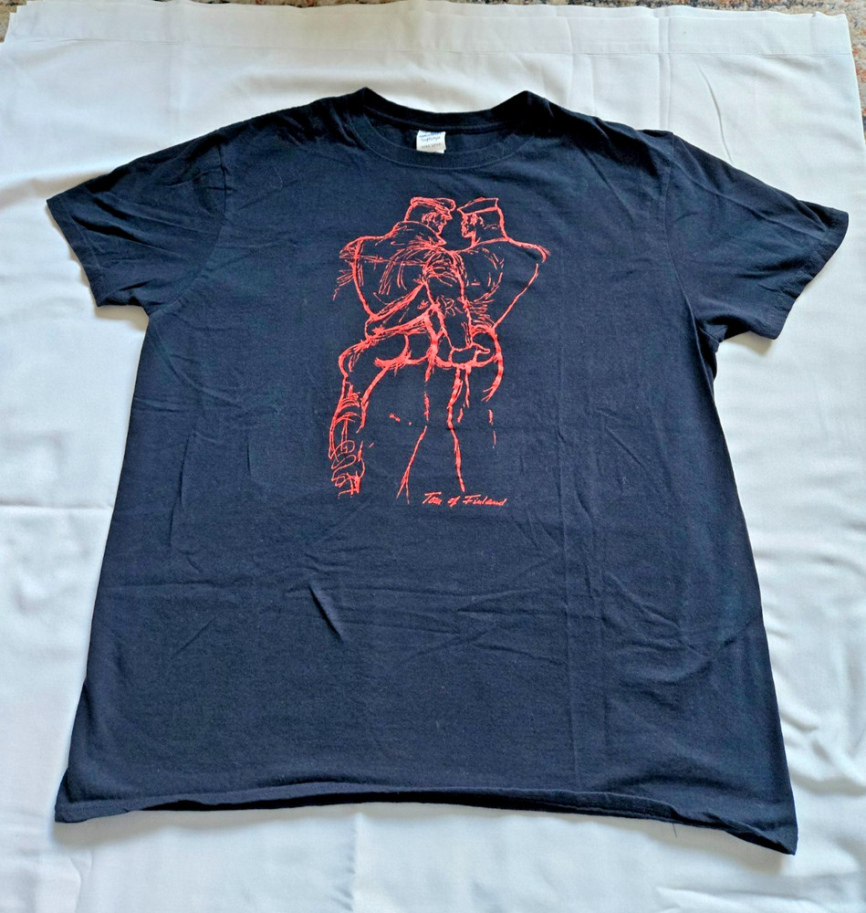 Rare 2017 CLAW 17 Gay Interest Tom Of Finland T Shirt Black/Size L/Excellent Con