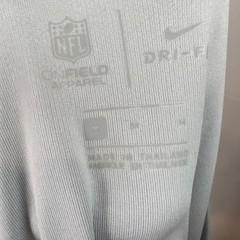 NEW Nike Dri-Fit NFL On-Field Las Vegas Raiders T-Shirt UPF 40+ White Mens M