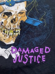 Metallica Damaged Justices T Shirt Men’s 2 Xl hammer Of justice Skull Harvest