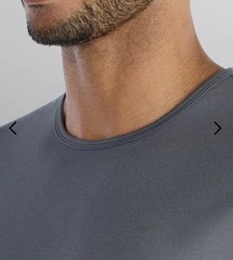 BYLT Signature Basics Men’s S/S Blend, Size Medium Drop Cut Shirt NWT Dusty Teal