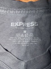 Bundle 3 Express Graphic Crew Neck Short Sleeve Knit T-Shirt Size M