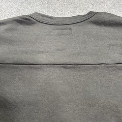 Lady White Co. LW-C Shirt Mens Size Medium 38 Gray V-Neck Cotton Rayon Blend