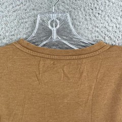 Columbia T-Shirt Mens Medium Brown Stretch Sportswear Academia Travel Workwear