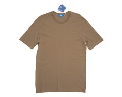 Kired by Kiton NWT $295 Brown Crepe Cotton Short Sleeve Slim T-Shirt XL (54 IT)