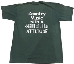 Vintage Povertyneck Hillbillies Country Music w/ Hillbillie Attitude T-Shirt Med