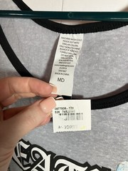Unbranded Mens Medium Sleeveless Graphic Print Textured Fabric