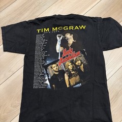 Tim McGraw 2010 Tour T-Shirt Small Alstyle Vintage Country Music Tee