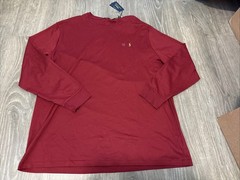 Polo Ralph Lauren Shirt Maroon Long Sleeve Men’s Size: 2XB NWT