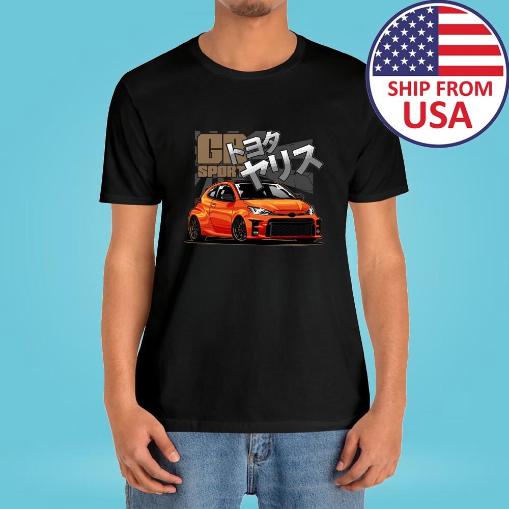 GR Yaris Gazoo Racing Rally Car Men’s Black Size S-5XL