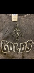 Vintage Gold’s Gym Sweatshirt Black Acid Wash XL NWT New With Tags Deadstock