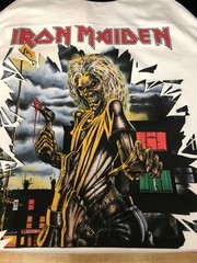 Iron Maiden Killers World Tour 1981 Raglan S to 3XL