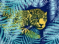 Chubbies Mens Weekend Casual Shirt Safari Cheetah Size Medium- EXCELLENT