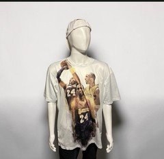 Kobe Bryant Los Angeles Lakers Graphic Tee Men’s 4XL White Crew Neck Knit