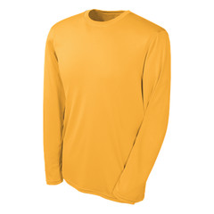Champion Tactical TAC26 Long Sleeve Double Dry T-Shirt, Safety Orange, Small