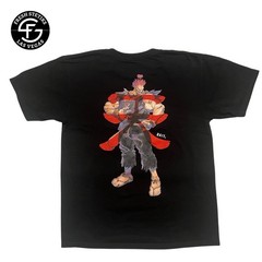 STREET FIGHTER Shirt Video Game Movie Bait Brand MEN AKUMA TEE Black