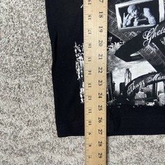 2Pac T-Shirt Mens Medium Black Thug Life Rap Hip Hop Made In The USA Rap Tee