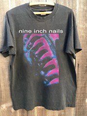 New! Nine Inch Nails Band Retro Style Charcoal Cotton T-shirt