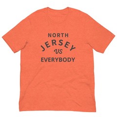 North Jersey vs Everybody Adult Size T-shirt New