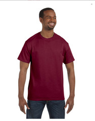 Gildan Mens G500 Premium Short Sleeve Heavy Cotton Plain Casual T-Shirt Pack 6