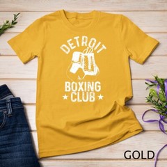 Mens Boxing Detroit Michigan Vintage Boxing Club Boxer T-Shirt Unisex T-shirt