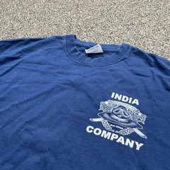 Champion USMC India Company San Diego T-Shirt Mens XL Navy Blue Insane India
